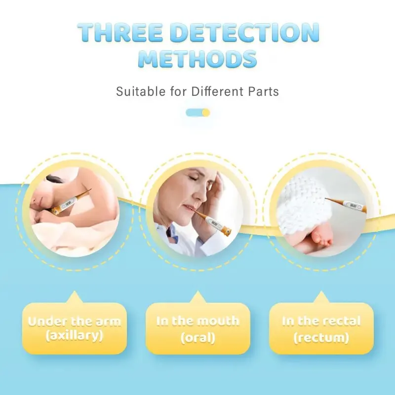 Monkey Dog Duck Bear Cartoon Digital Thermometer For Baby Kids Children High Accuracy Cute Appearance Oral Armpit Rectal