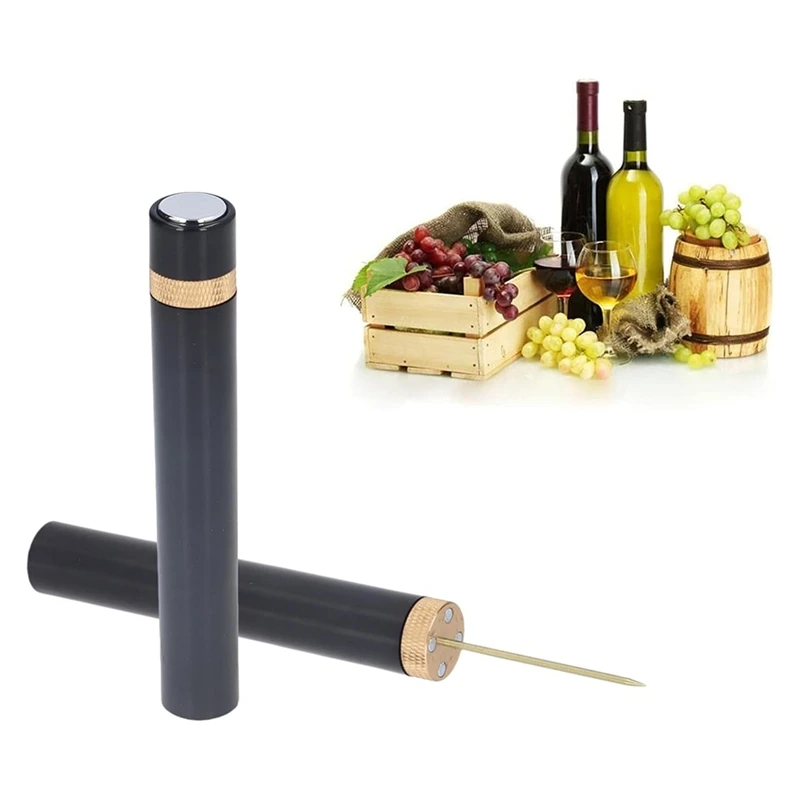 

Portable Air Pressure Wine Bottle Opener, Elegant Needle Type Cork Remover for Home,Restaurant, and Outdoor Celebrations Retail