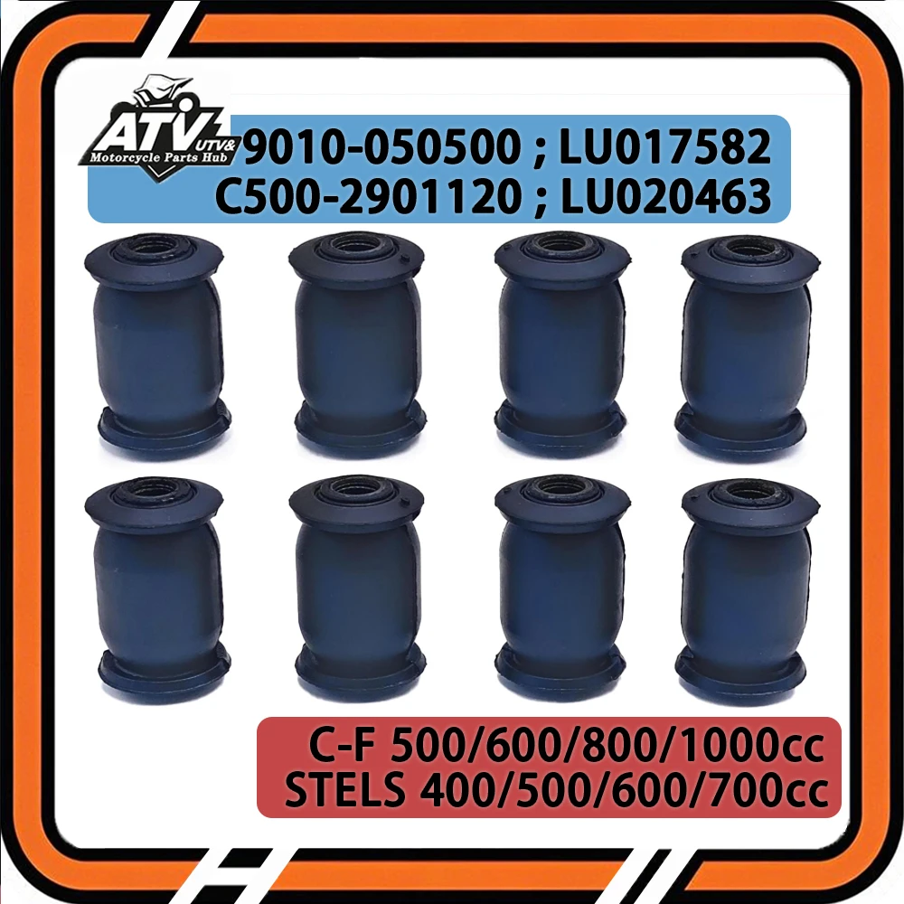 

8PCS BUFFERING COLLAR For Stels HISUN KAZUMA LEOPARD C500-2901120 LU017582 LU020463 LU021969 LU081464