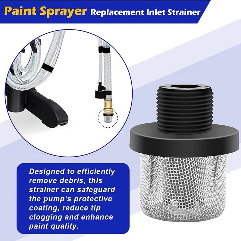 15 Pieces Airless Paint Sprayer Tips Set,Reversible Nozzle Tips With Spacer,Filter, Inlet Strainer And Nozzle Tip Guards