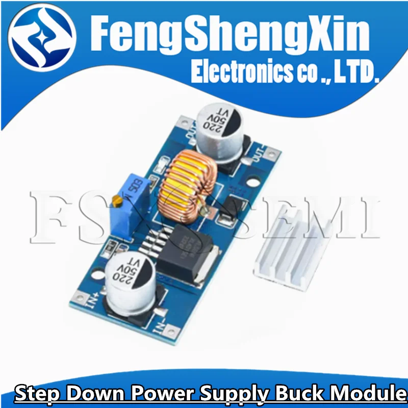 5A XL4015 DC to DC 4V-38V to 1.25V-36V 5A Step Down Power Supply Buck Module 24V 12V 9V 5V