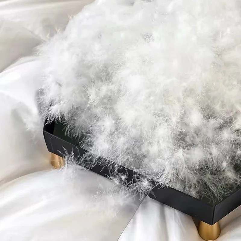 100% White Goose/Duck Down Quilt High quality Five-star Hotel Twist Flower Duvets Comforters 100% Cotton Cover Luxury Blanket