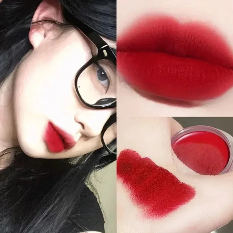 Long lasting Lipstick Frost Lips Glaze Canned Lip Mud Matte Velvet Whitening Natural Bare Colors Sexy Red Autumn Winter New Year