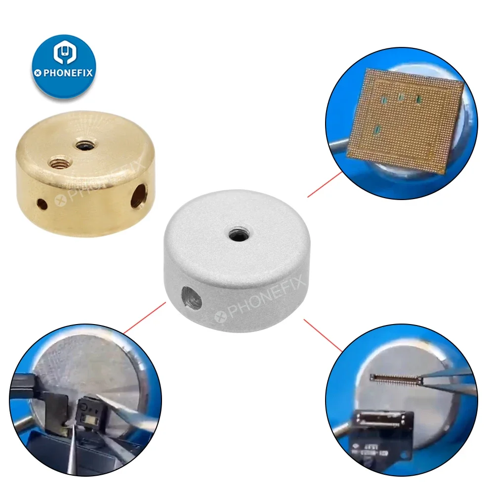 Plataforma de calefacción para desoldar de cobre puro, soldador eléctrico para serie OEM C210/C245, herramienta de mesa calefactora Universal en miniatura