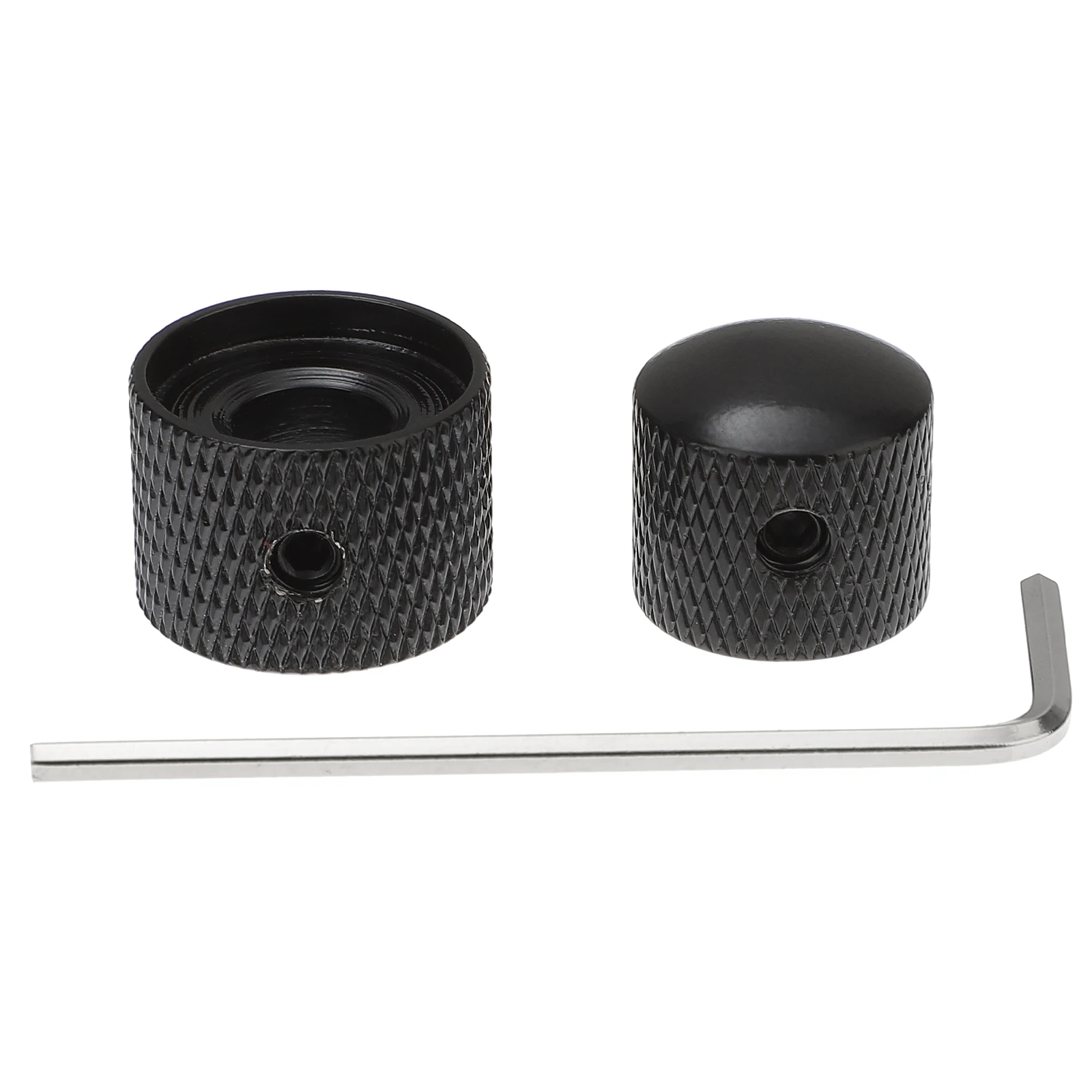 

Electric Guitar Knob Replacement Accessories Bass Volume Brass Dual Concentric Knobs