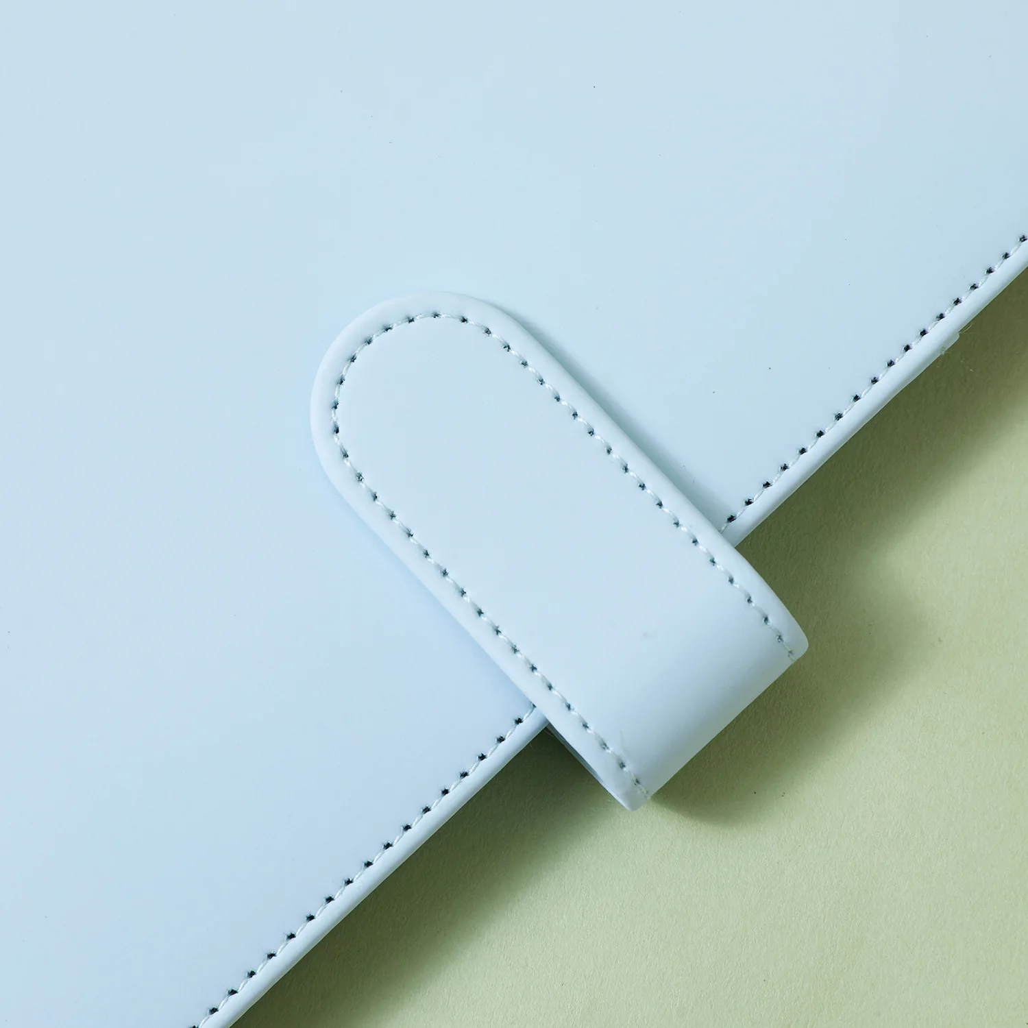 Copertina raccoglitore quadrata in pelle PU Macaron A5 A6, raccoglitore ad anelli ricaricabile a 6 anelli, sigillatura con fibbia magnetica, libro di carte stellari per notebook 2 in 1