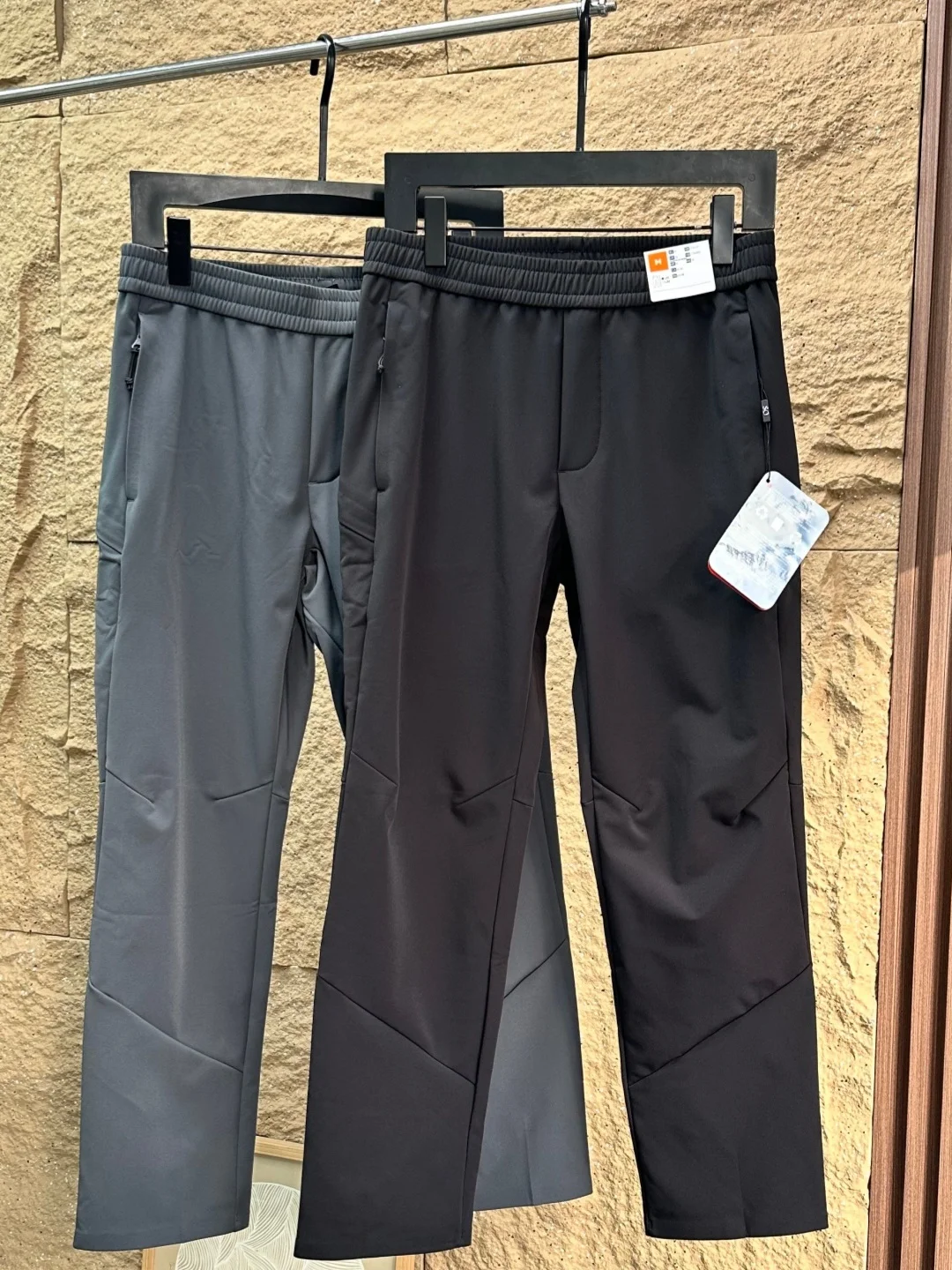 

Мужские повседневные брюки для активного отдыха, ветрозащитные, дышащие, водоотталкивающие, на флисовой подкладке, с мягкой клетчатой текстурой, прямого кроя