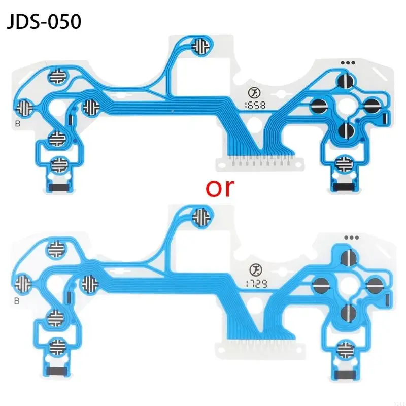 X3UB 10Pieces/set Circuit Film Cable Ribbon Conductive 030 040 050 Repair Part for for Controller Accessories