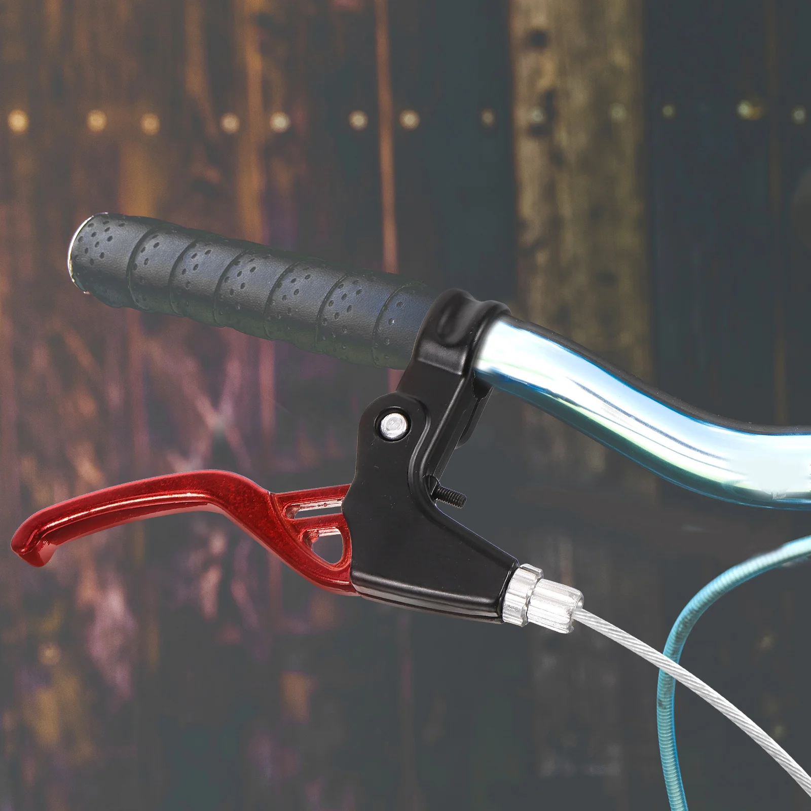 1Pair Bike Brake Levers Aluminum Alloy Sturdy Lightweight Cycling Replacement Parts for Racing Bike Brake Handles