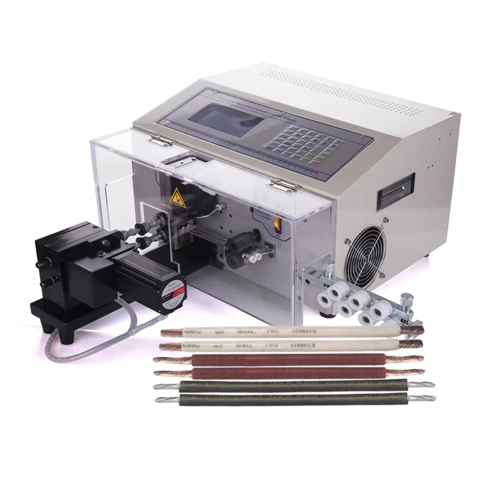 

SWT508 NX2 Peeling Stripping Cutting Machine Computer Automatic Wire Stripping 0.1-4.5mm2 Compatible with Single or Double Wires