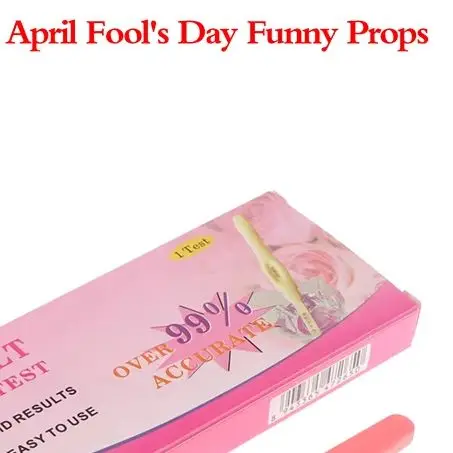 가짜 임신 테스트 양성결과 만우절 장난감 성인 여성 남성 재미있는 남자친구 장난감