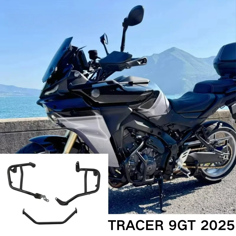 

Crash Bar Bumper Motorcycle Parts Frame Protection Bumper Accessories For Yamaha Tracer9 GT 2025 Crash Bar