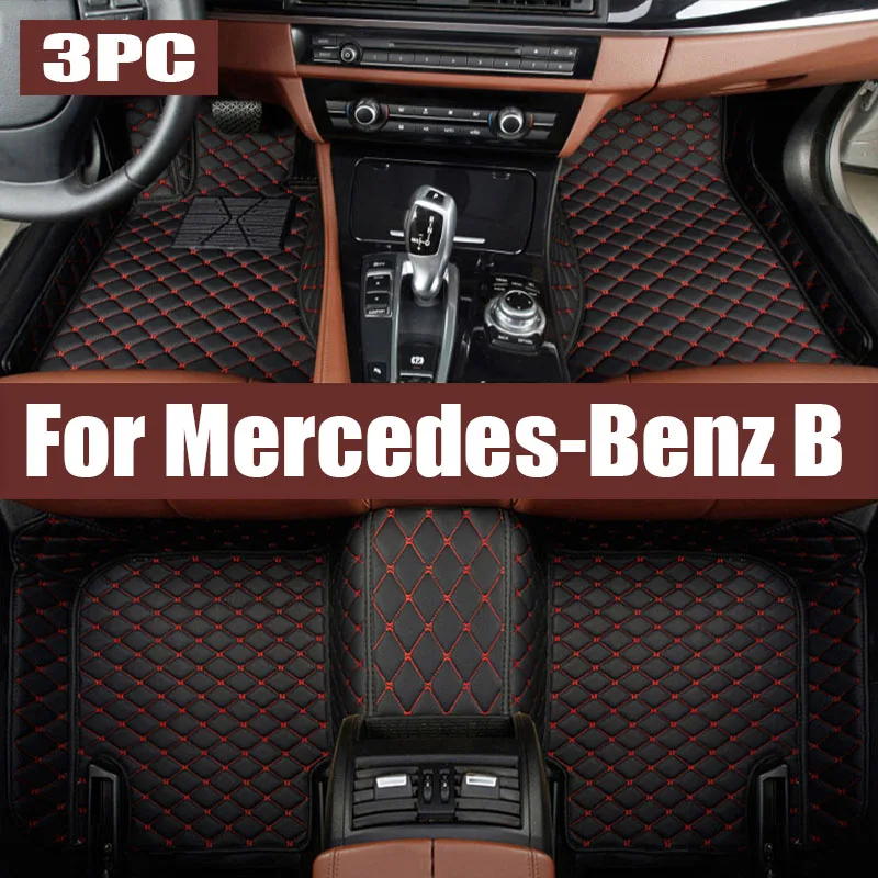 

Car Floor Mat for Mercedes-Benz B Class W246 200 180 2012~2018 2013 Foot TPE Liner Carpet Pad Custom Tray Cover Rug trunk mat