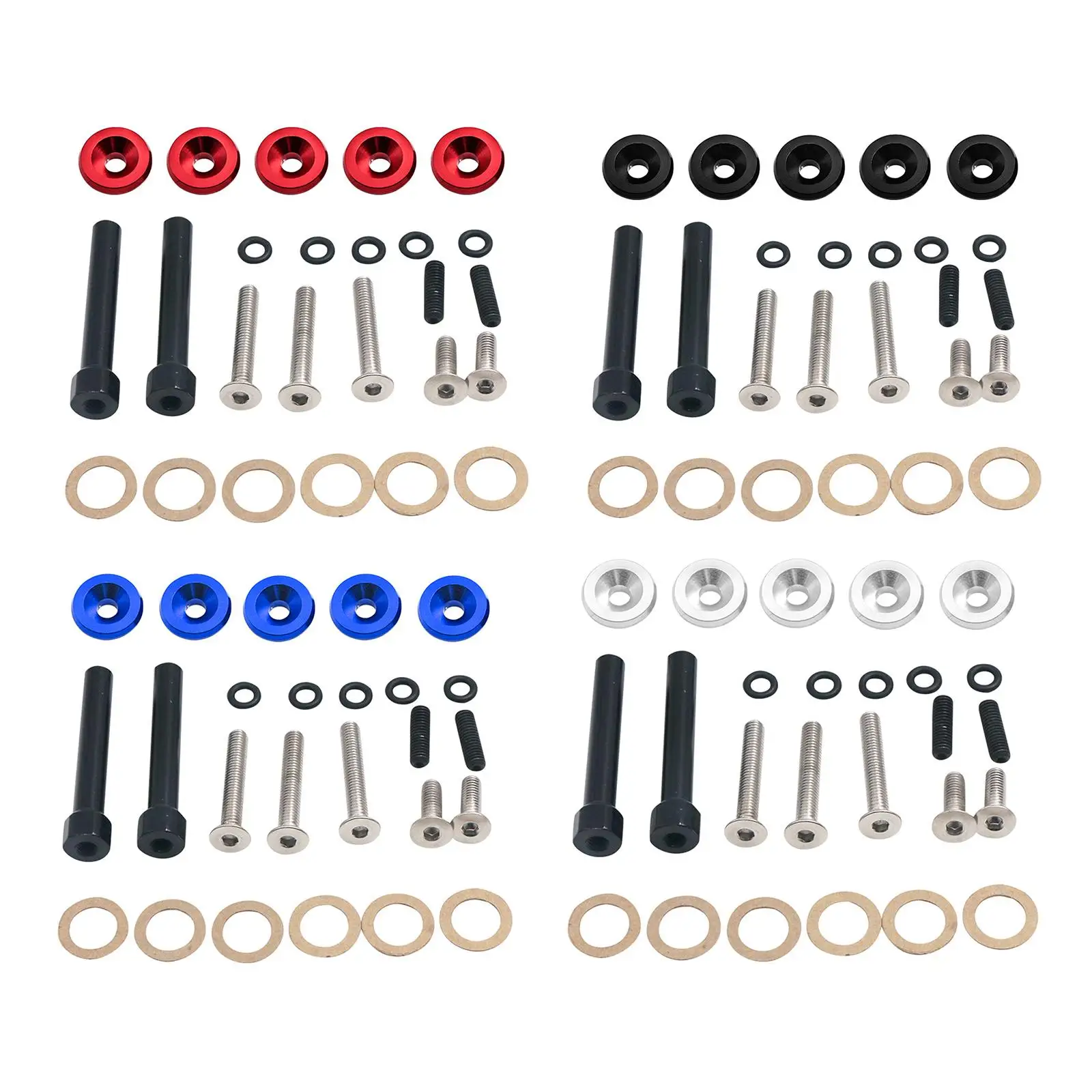 Engine Valve Cover Washer Bolt Set Hardware Replaces for Honda D Series