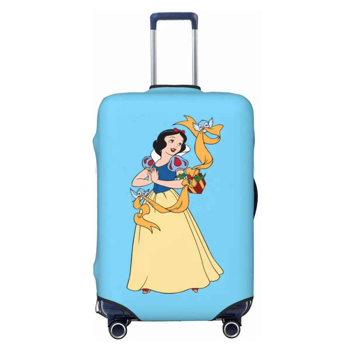 

Custom Snow White And Anime The Seven Dwarfs Luggage Cover Protector Cute Travel Suitcase Protective Cover for 18-32 Inch