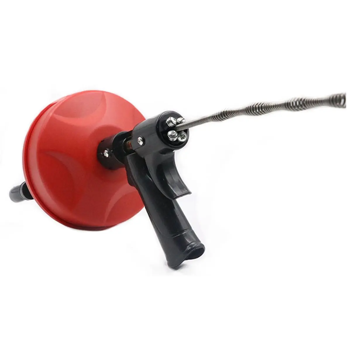27newnew Professional Plumbing Auger, Manual/Electric,10m, Flexible Clog Remover