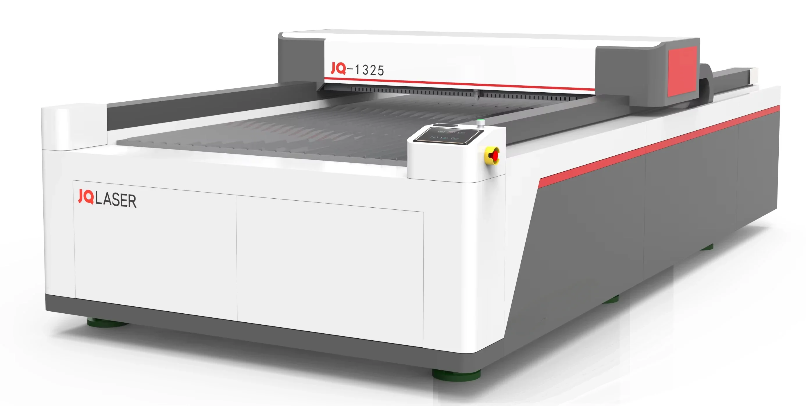 JQ Co2 Laser Engraving Cutting Machine 1325 Racks Design Fast Speed Ccd Camera 150w 180w 300w Hotsale Heavy Mental Sheet Stable