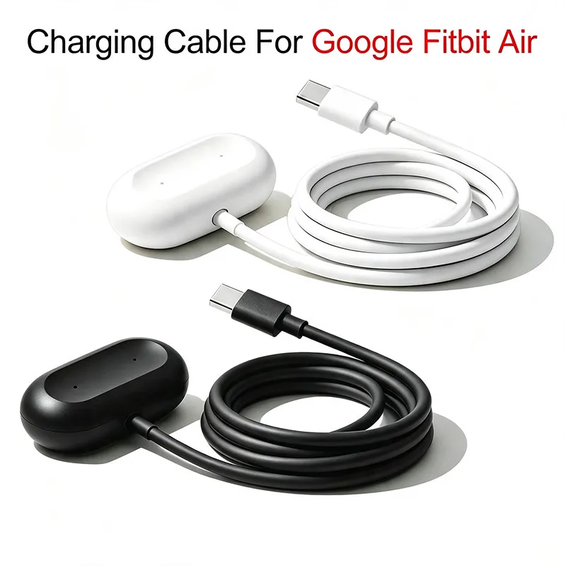 USB C/Type C Magnetic Charger for Google Fitbit Air Smart Watch Power Charger Wire Fitbit Air 1 meter Replacement USB-C Cable