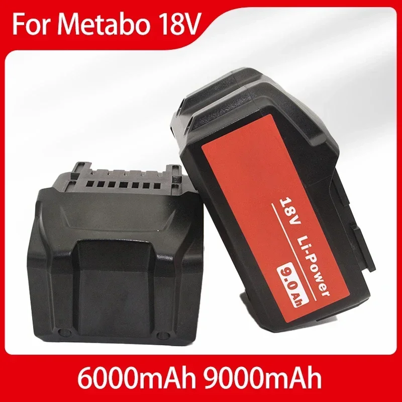 New for Metabo Cordless Power Tool Drill Drivers Wrench Hammers for Metabo 18V Battery 9000mah 625592000 625591000