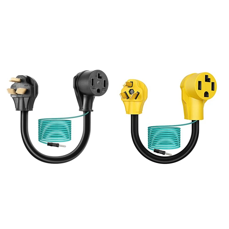 Adaptateur de prise de sèche-linge, prise 10-30P vers prise d'occupation 30R, sèche-linge 4P vers vieille maison 3P, fil de connecteur 10AWG, prise US Duraby-A