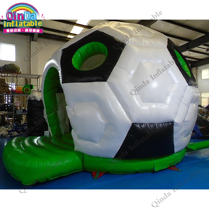 Inflatable Unicorn Jumping Bouncy Castles Air Bounce House,Playground Trampoline Hollow Ball Soccer Jumping Castle