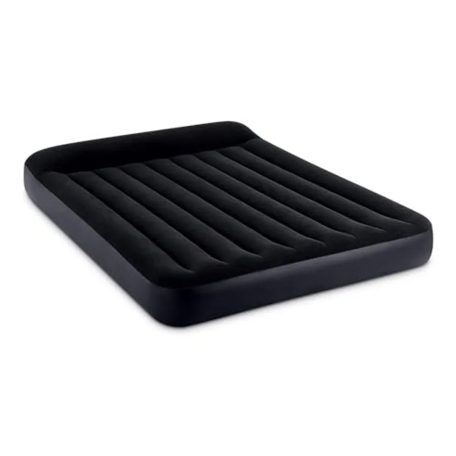 

64149ED Dura-Beam Standard Pillow Rest Air Mattress: Fiber-Tech Size Built-in Electric Pump 10in Bed Height 600lb Weight Capaci