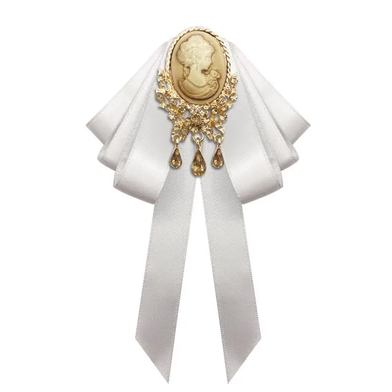 Schneidige Vintage-Fliege, solides abnehmbares Accessoire, elegante Krawatte mit Kragen