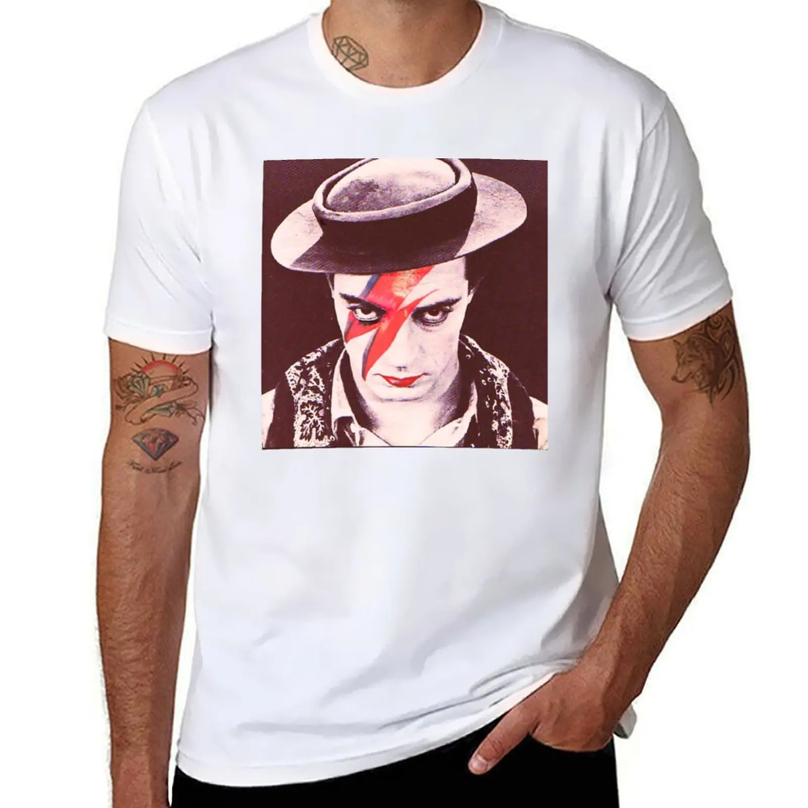 The Original Buster Stardust, Digital Painting, Single and Repeating Pattern T-Shirt shirts graphic tees men clothing