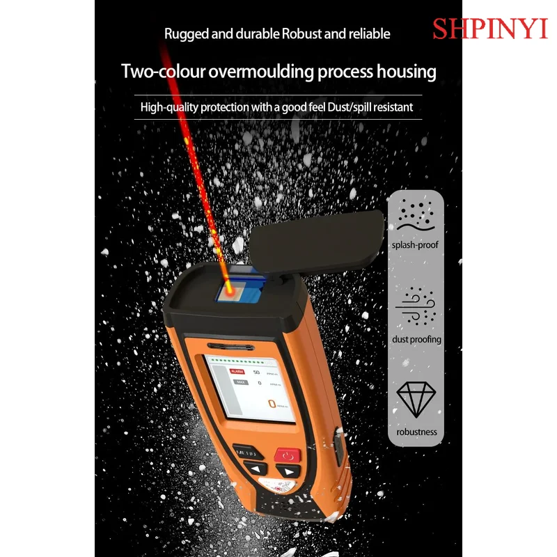 Aikesi Tragbare YC-20 Laser Methan Leckage Remote Instrument Handheld Methan Gas Konzentration Detektor Laser CH4 Detektor