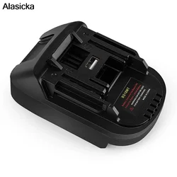 Battery Adapter Converter BS18MT USB For Bosch 18V BAT619G/620 Batteries Convert For Makita 18V BL 1860 Lithium Battery