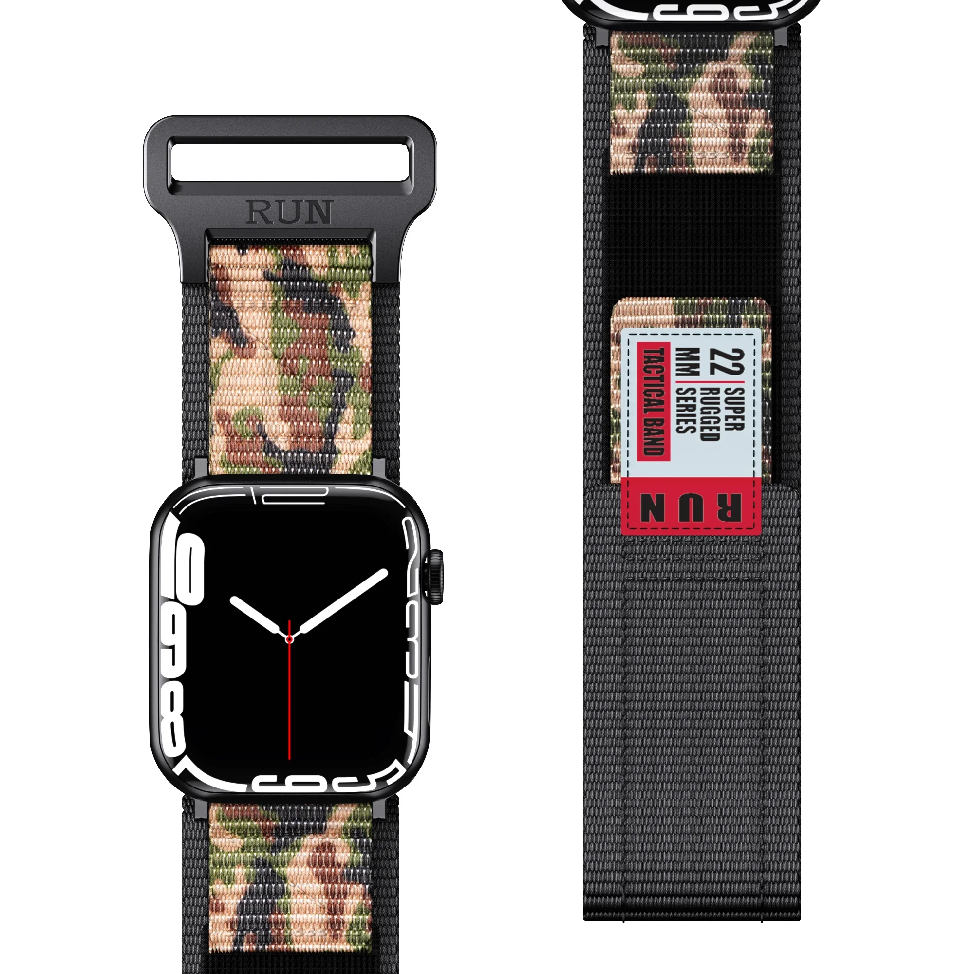 Nylonband für Apple Watch Ultra 3 2 1 49 mm 46 mm 42 mm 45 mm 44 mm 41 mm 40 mm Schlaufenarmband Iwatch Serie 11 10 9 8 7 6 SE 5 4 Armband – Detail 25