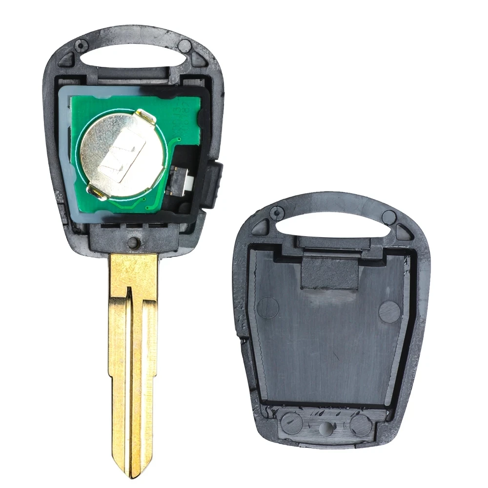 XNRKEY-llave remota de 1 botón, Chip ID46 de 433Mhz para Hyundai Accent, para Kia Rio Picanto Soul Venga Ceed, llave de coche de repuesto sin luz