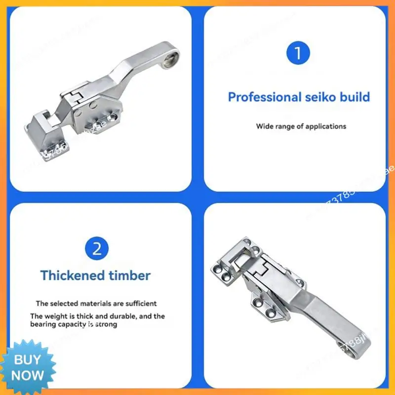 A10R سبائك الزنك الفريزر فرن خزانة البخار مختومة مقبض الباب قفل المعدات الكهربائية الصناعية شائعة الاستخدام