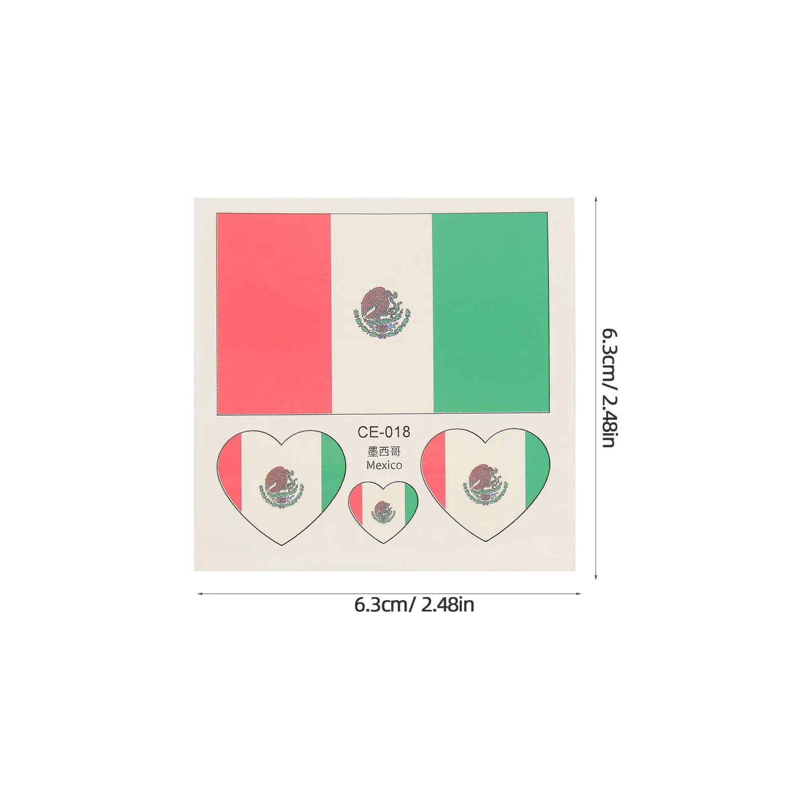 25 Pcs Football Sticker International Flag Stickers Country Decors Countries Small Flags - view 5