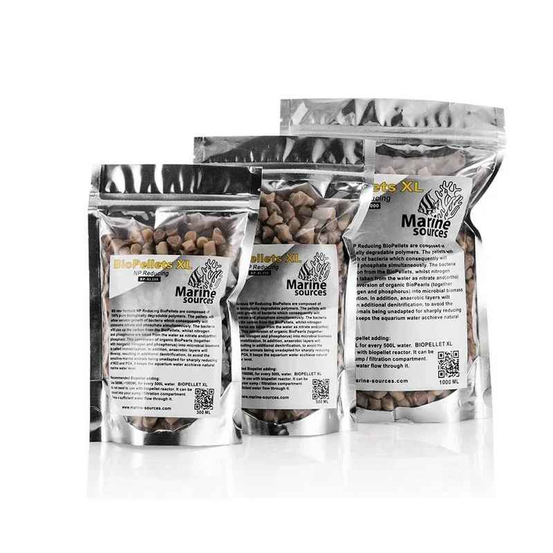 

Marine Sources Fish Tank Aquatic Supplies NP Biopellets for Nitrate Phosphate Reduction Sea Aquarium System