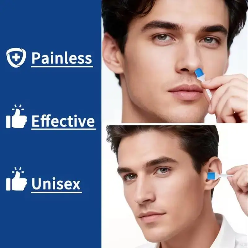 4/8/10 Pcs Disposable Nose Wax Sticks Nose Wax Applicators For Painless Nose Hair Removal Remover Tools Wax Kit Accessories~