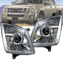 1 PCS Car Headlamp USED For Isuzu D-MAX Pickup 2006-2011 High configuration Front Lamp head lamp