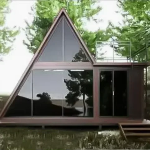 Guangdong GreenTriangle Fast-Constructed Steel Frame Capsule Versatile Space Solution for Prefab Houses Villas Offices Shops