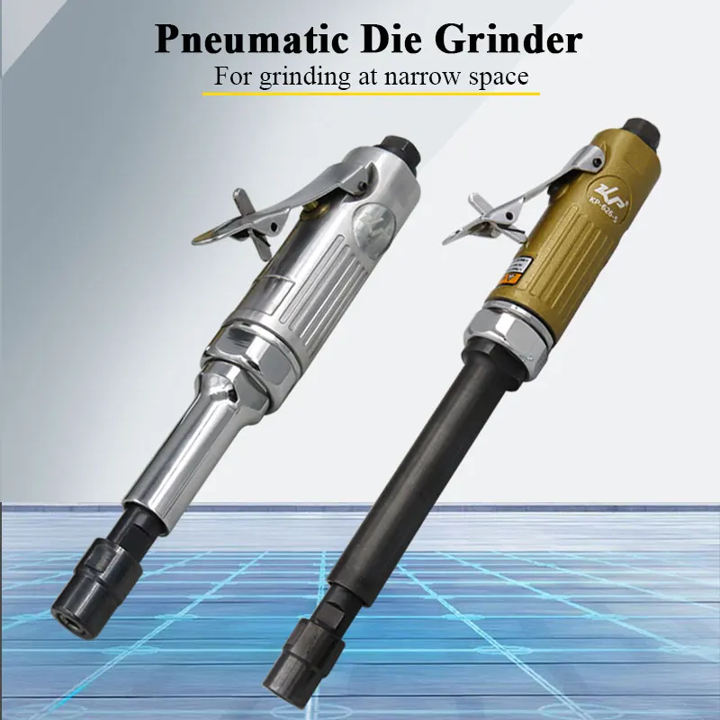 KOPO Extended Pneumatic Die Grinder Extended 3mm 6mm Air Grinding Mill Engraving Tool Polishing Carving Machine