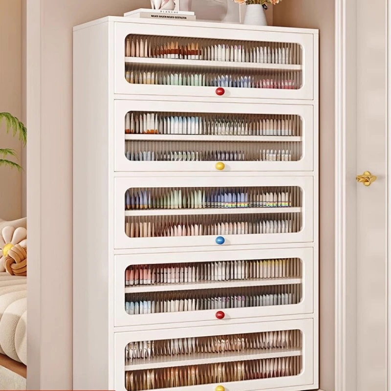 Rotating Shoe Cabinet Cupboards Mower Banquette Corner Shoe Cabinet Vertical Organizer Organizador Zapatos Storage Furniture