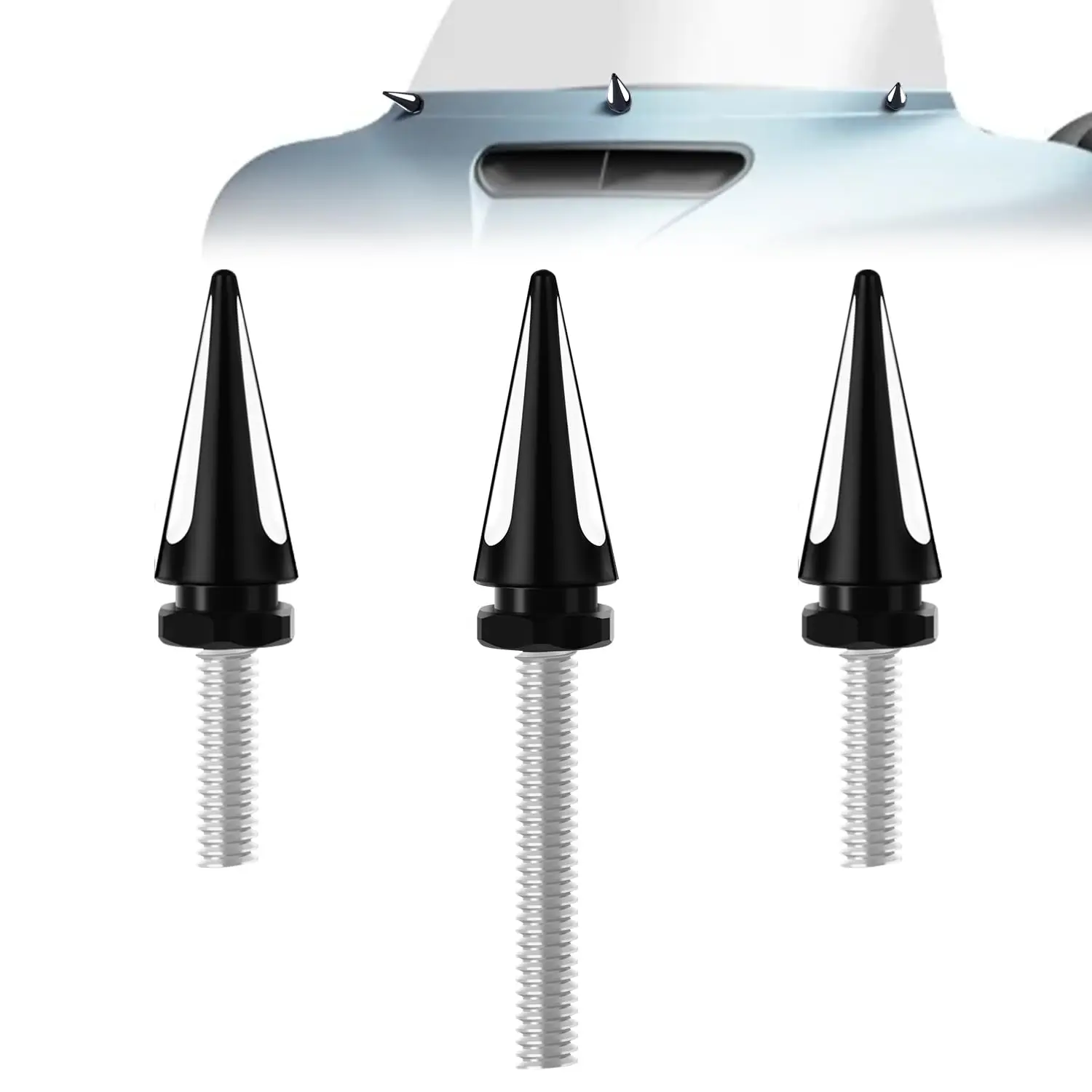 

New 3xMotorcycle Windshield Trim Screw Bolt For 2014-later Electra Glide Street Glide Ultra Limited And Tri Glide Models