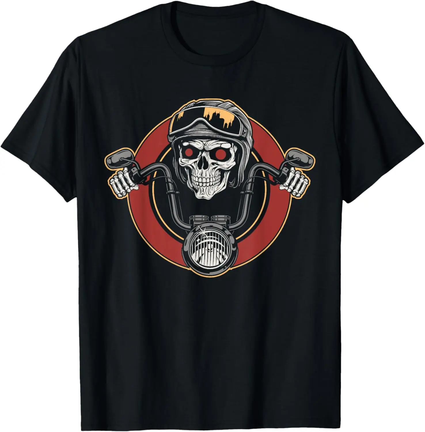

Motorcycle Motorbiker - Biker Motorbike Skull Motorcycle T-Shirt