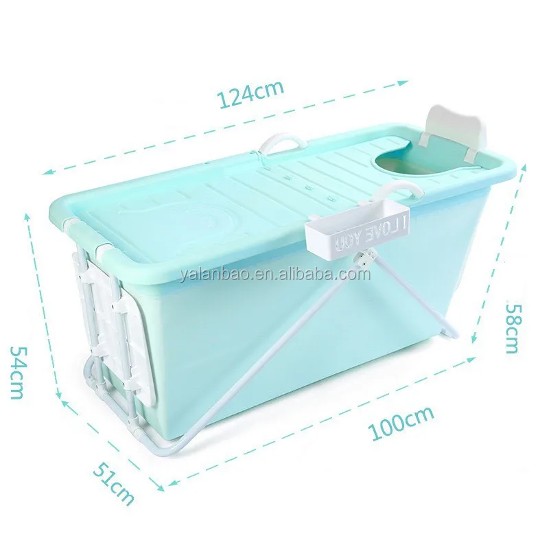 2020 New Portable Good quality foldable plastic Cheap prices PP Plastic  Bathtub for Adults