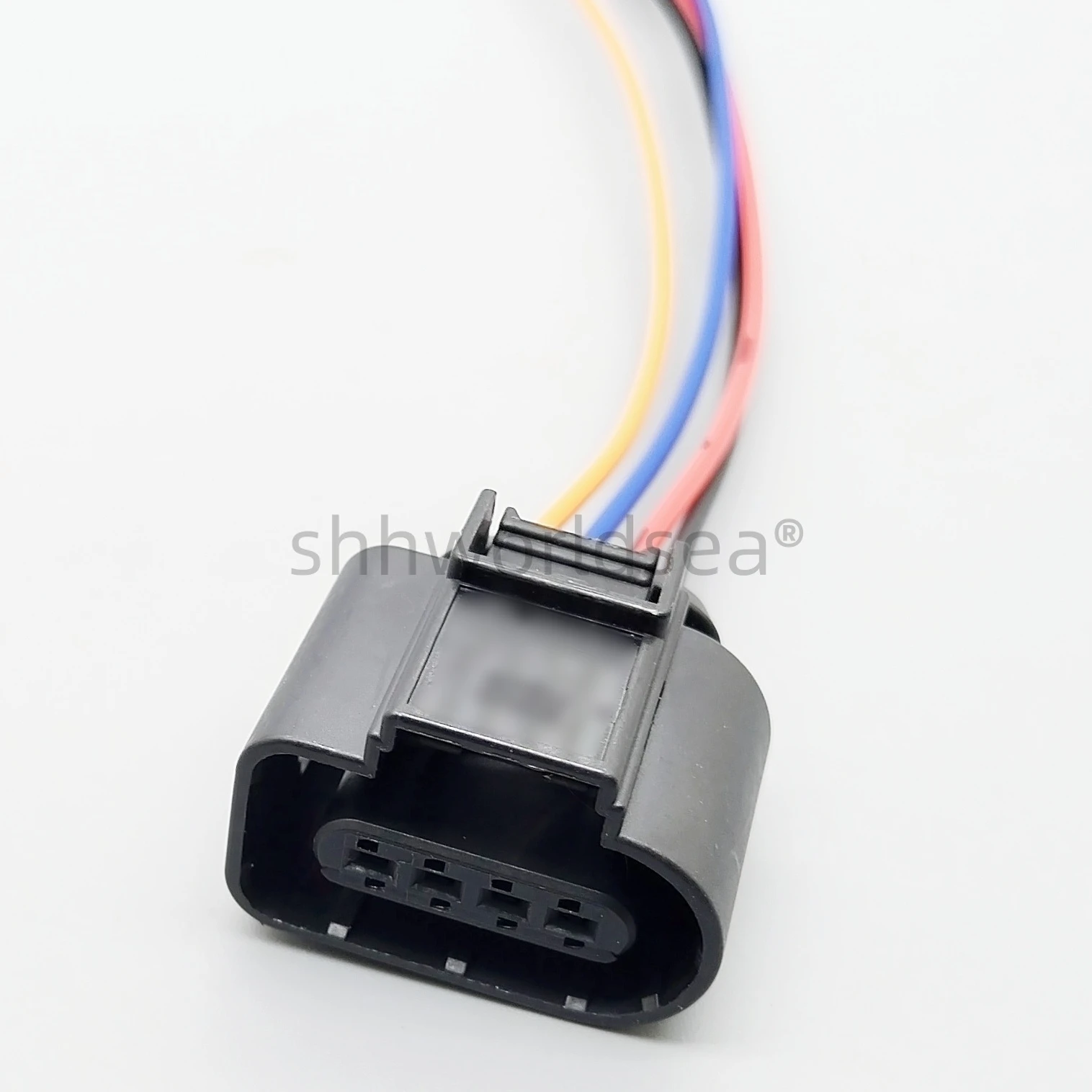 shhworldsea 4 Pin Way Auto Plastic Housing Socket with Wires Car Wire Harness Connector For VW Audi 8K0973704