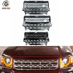 For Land Rover Freelander 2 LR2 2010-2016 ROLFES Front Bumper Mesh Grille Grill Auto Exterior Modification Parts