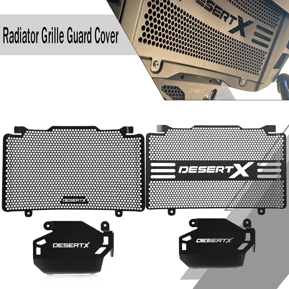 

FOR DUCATI DesertX 2022 2023 2024 2025Desert X Rally 2024-2025 Motorcycle Radiator Guard and Cylinder Head Guard Complete Set