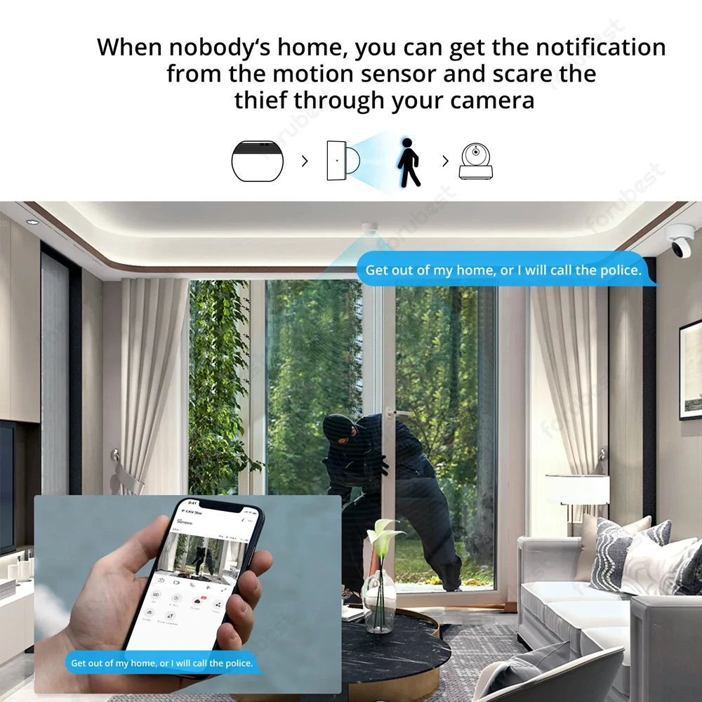 Zigbee 3.0 Human Motion Sensor PIR Infrared Detector Smart Home Security Alarm Ewelink App Control Via Zigbee Bridge Zigbee Hub