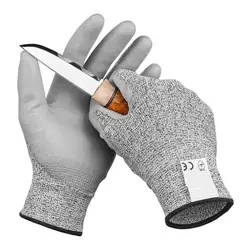 2023 Sicherheits-Anti-Schnitt-Handschuhe der Stufe 5, hochfest, Industrie, Küche, Gartenarbeit, kratzfest, schnittfest, Glasschneiden, vielseitig einsetzbar