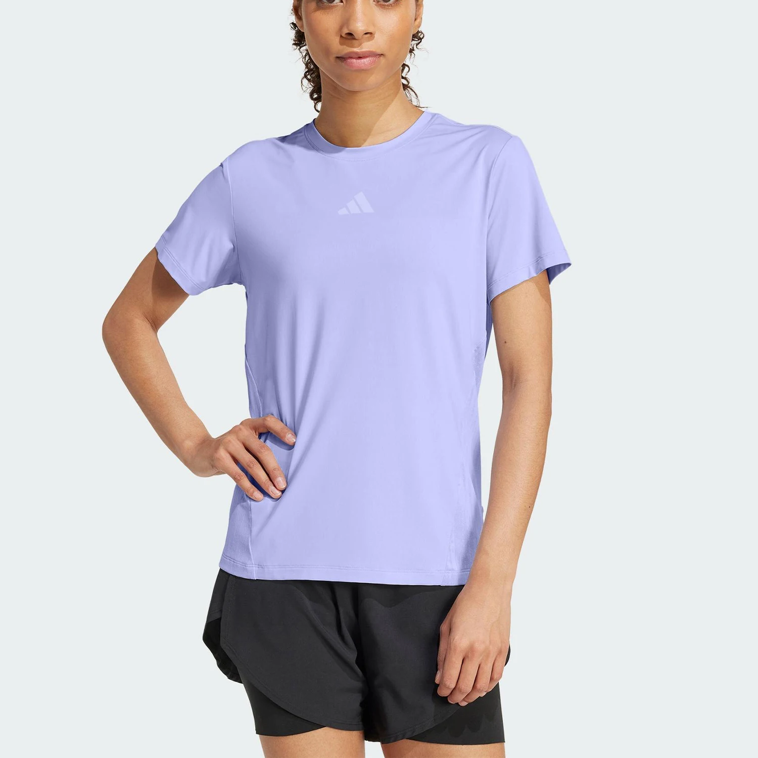 

Adidas genuine Summer 2025 Women's Gym Breathable T-Shirt JZ6280