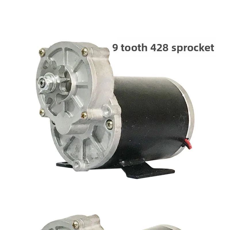 12V 24V 500W DC Gear Motor 200 RPM High Torque for DIY Chestnut Roaster Farm
